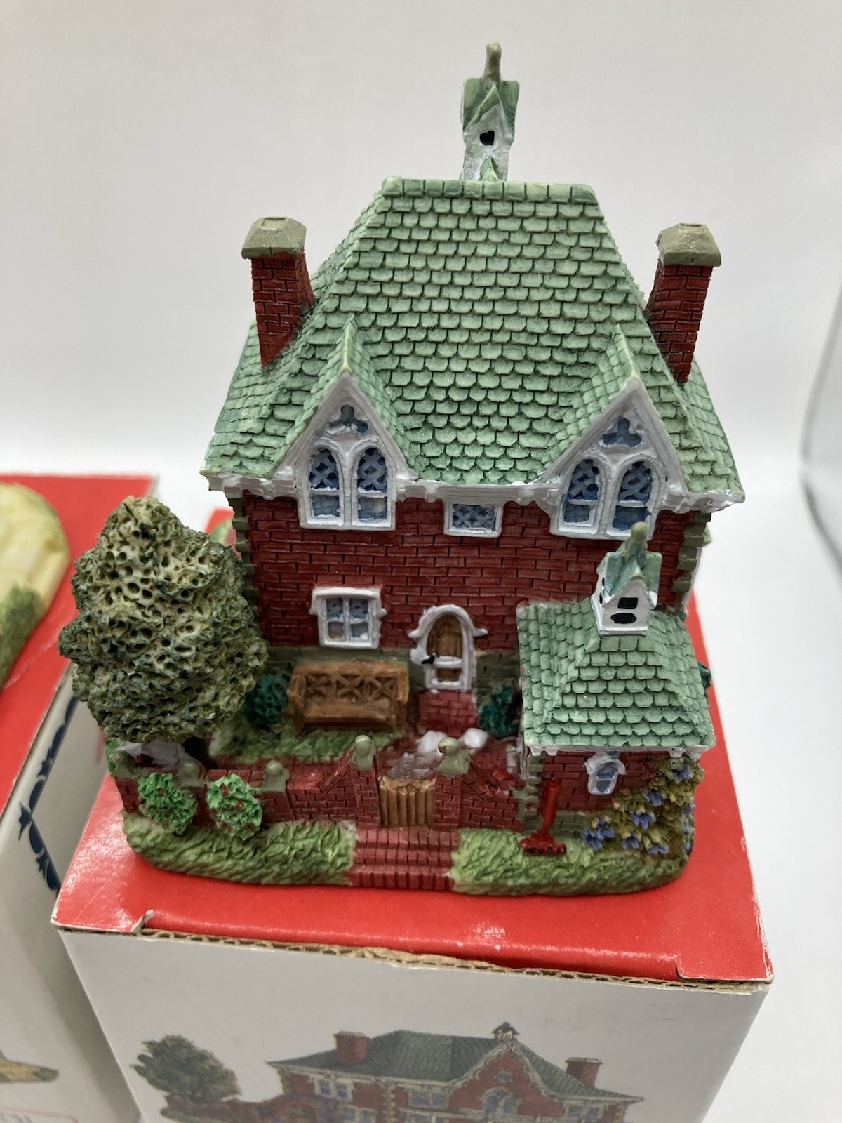 Liberty Falls Americana Collection 3 Mini Village Cottages Mountan View Church +
