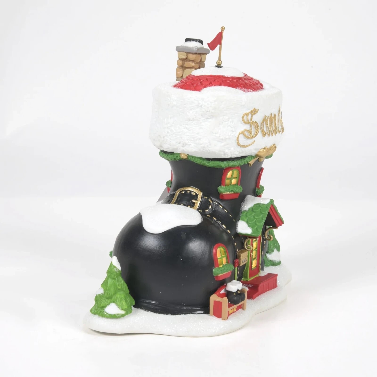 Dept 56 North Pole Series Santa’s Boot Shop 6013444FE First Edition New