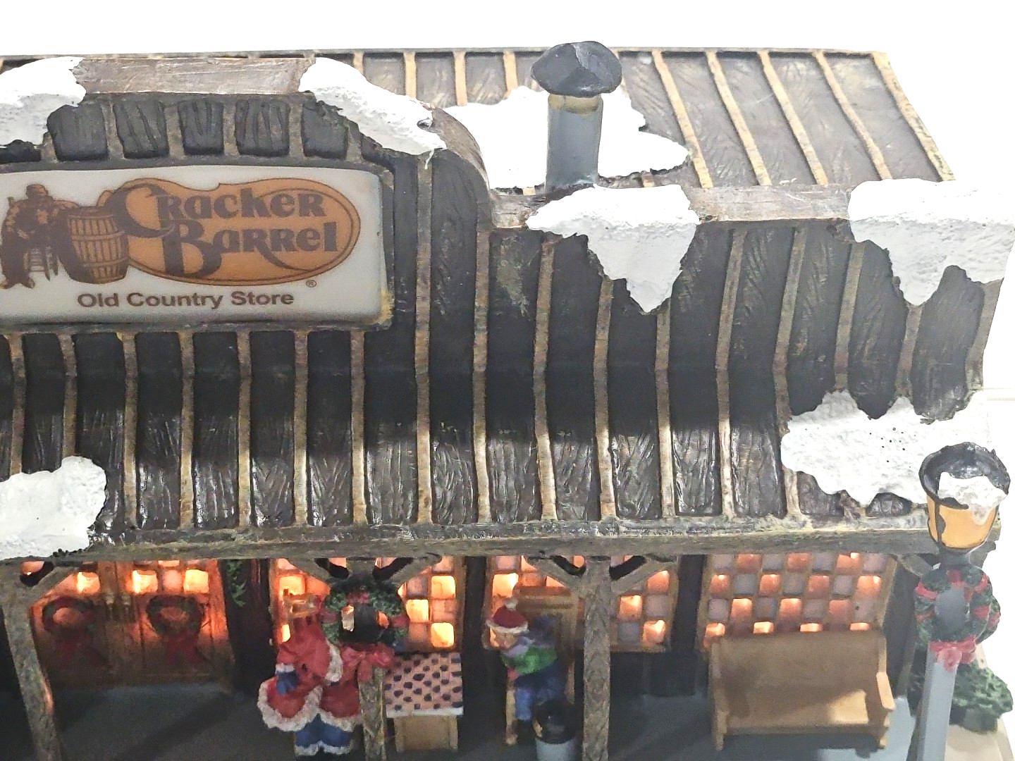 Vintage 2005 Cracker Barrel Old Country Store Christmas Village Replica with Box