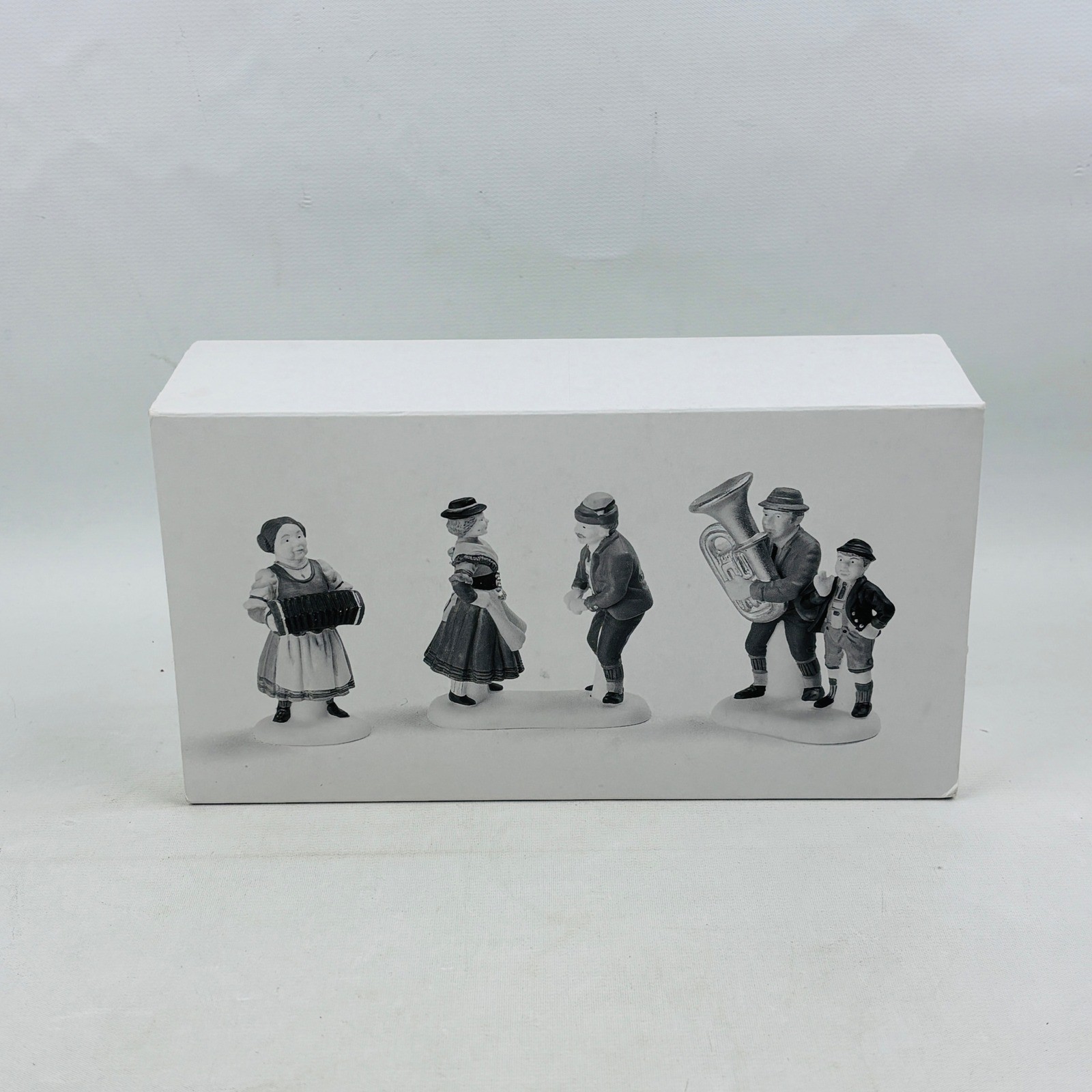 Dept 56 Polka Fest Set of 3 Porcelain Figurines Alpine Village 56251 Box