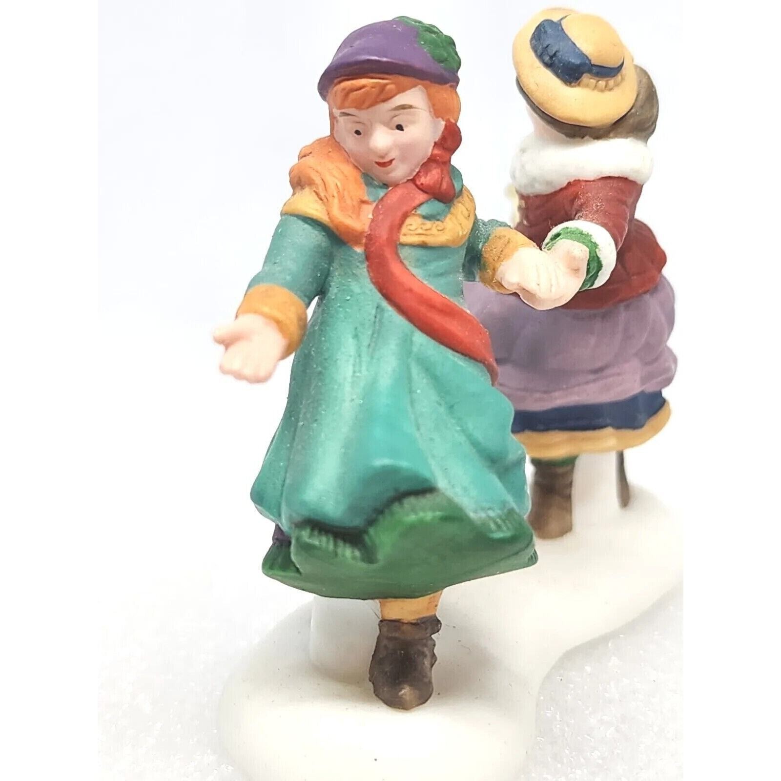 Dept 56 IX Nine Ladies Dancing Twelve Days of Dickens Village 58385 VTG 1997 Box