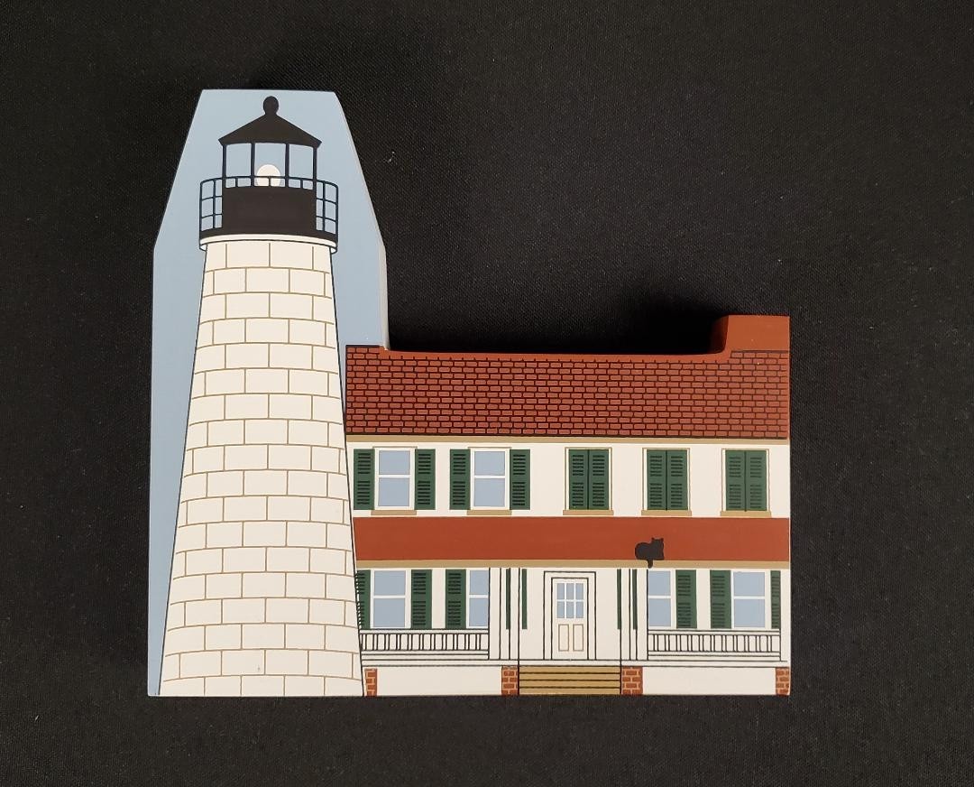 CAT’S MEOW Village Turkey Point Lighthouse Chesapeake Bay MD Women Light Keepers