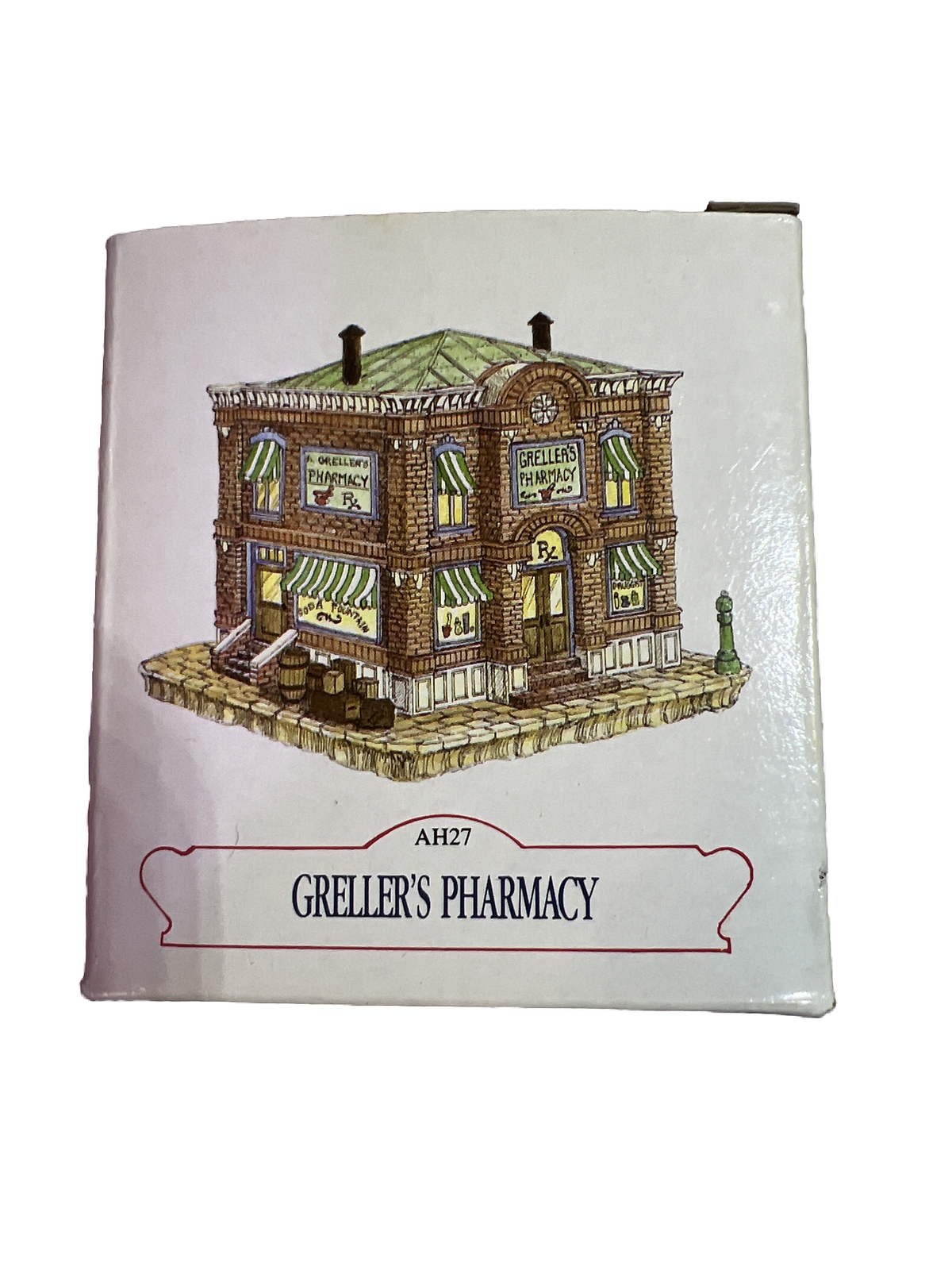 Liberty Falls Greller’s Pharmacy AH27 1993 Vintage Collectible