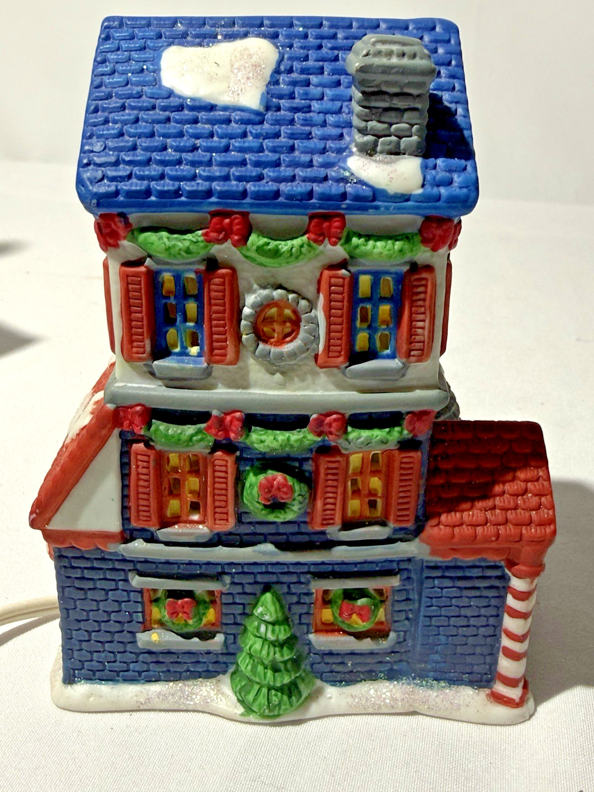 Christmas Trim A Home K Mart EXCL Bayberry Village CANDY STORE Lighted House