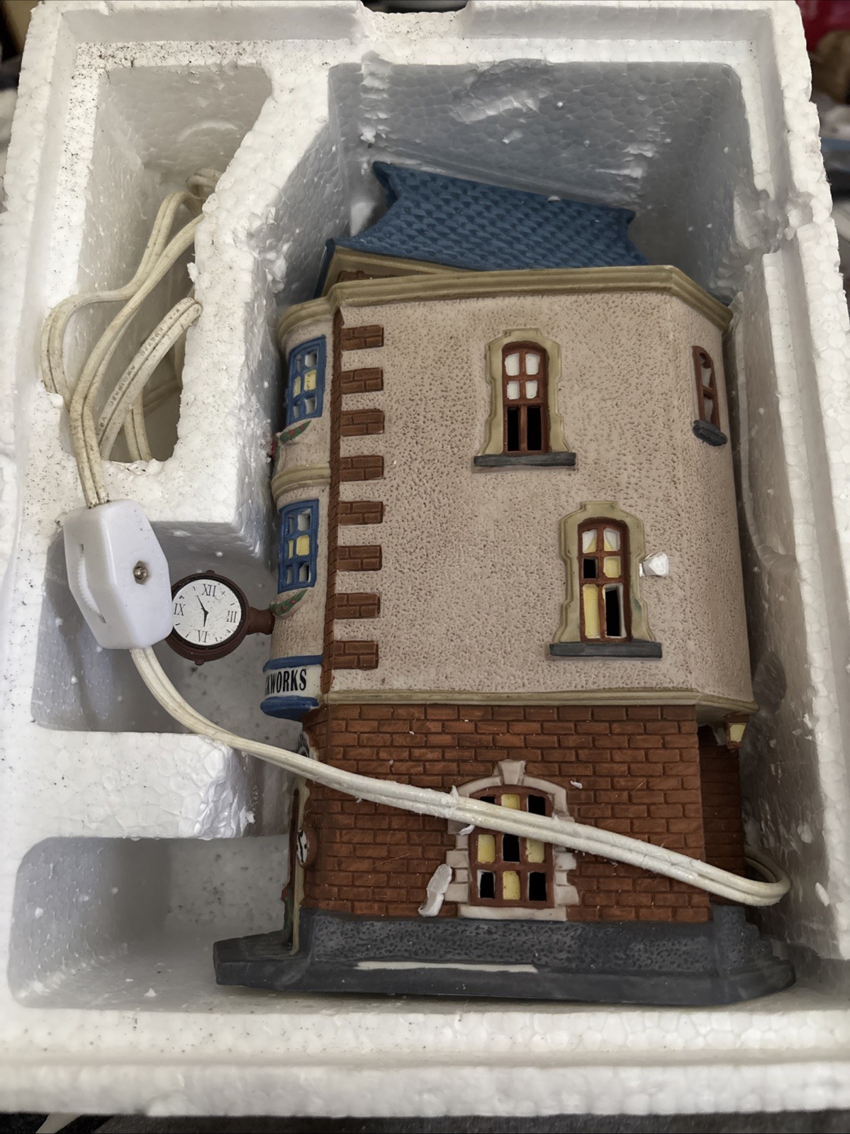 Department 56 Christmas In The City Series City Clockworks Without Box