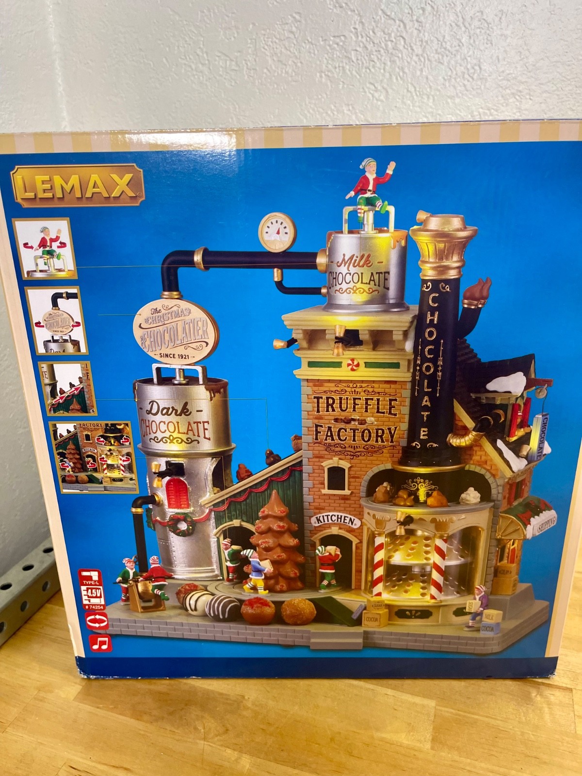 NEW 2021 LEMAX CHRISTMAS CHOCOLATIER TRUFFLE FACTORY #15805