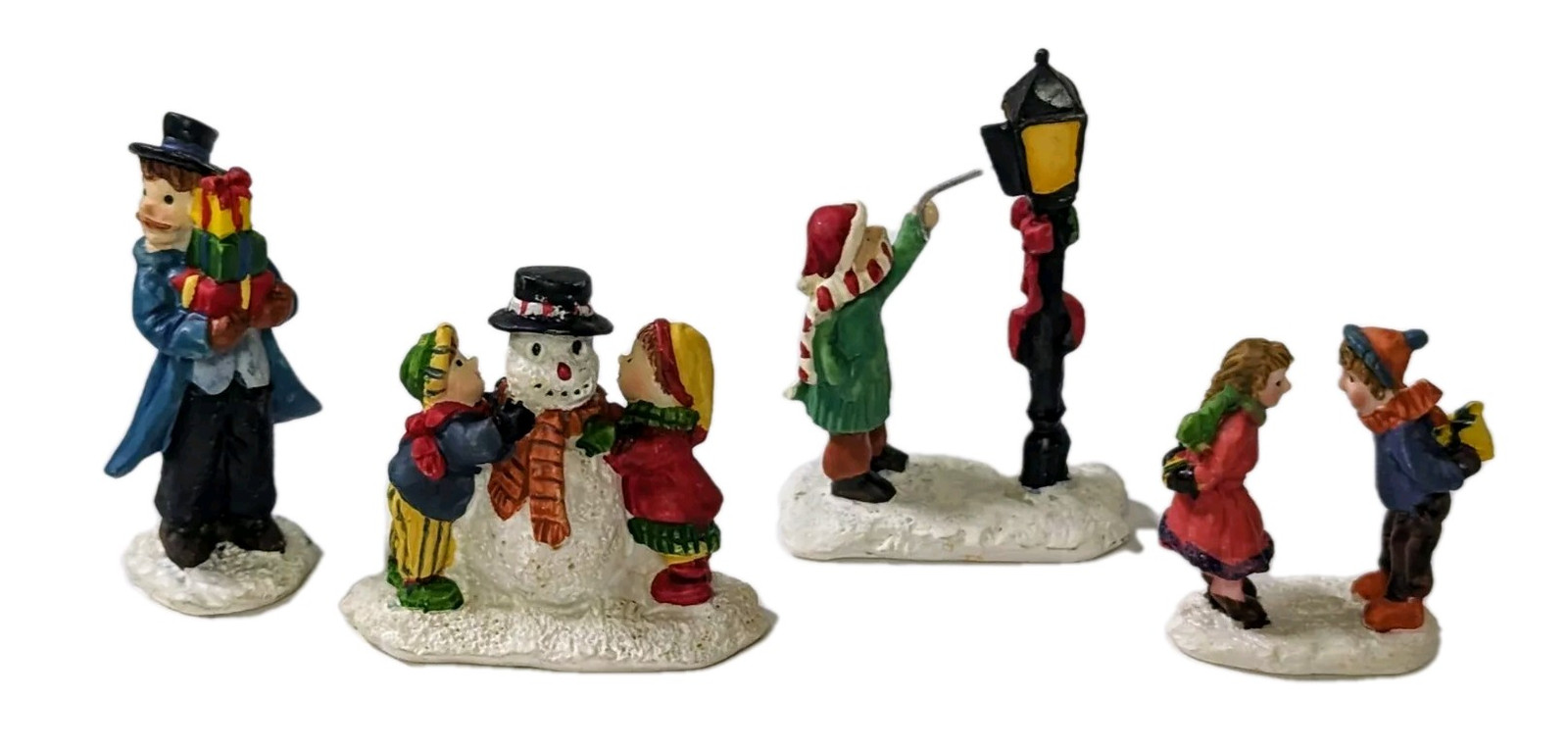 Christmas Village Figurine Lot