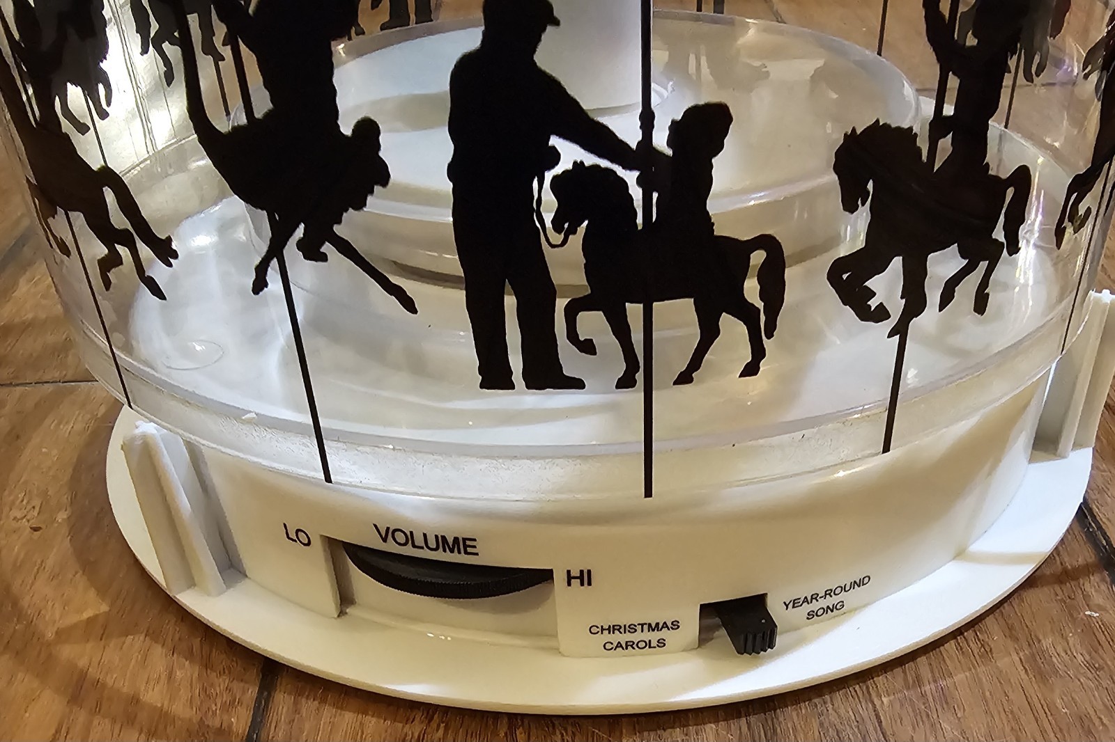 Vintage Department Dept 56 Carnival Carousel Snow Christmas Village New 54933