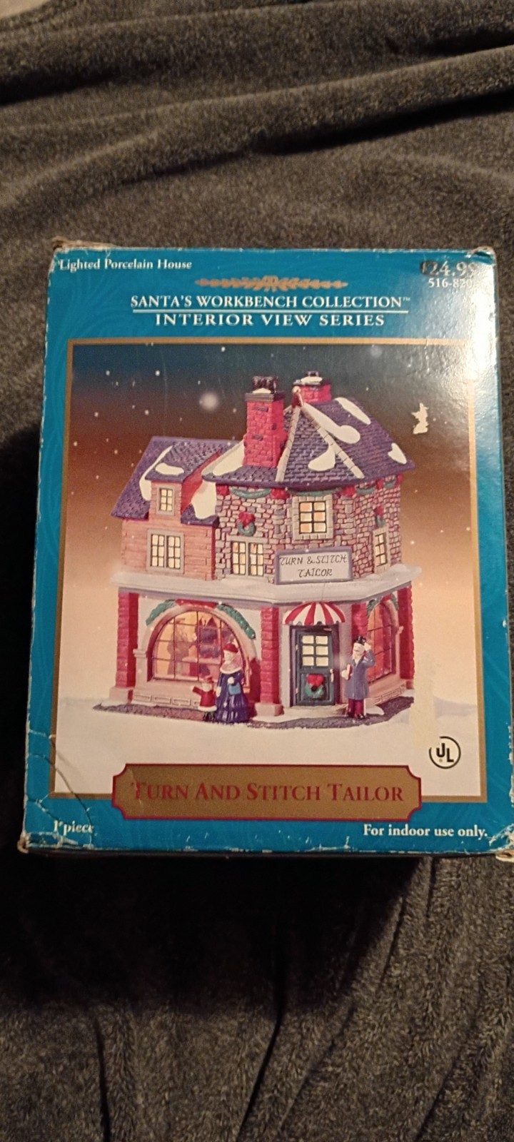 Santa’s Workbench Collection “Turn and Stitch Tailor” Retired Mint Condition