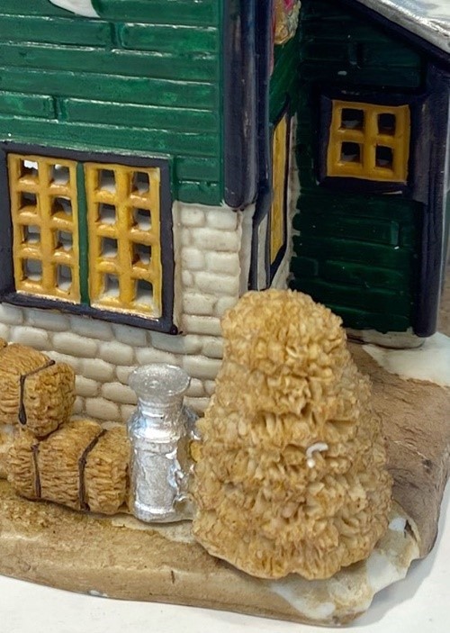 Lemax Barn Dance BC Ranch #05489 Harvest Crossing Christmas Village READ DESCRIP