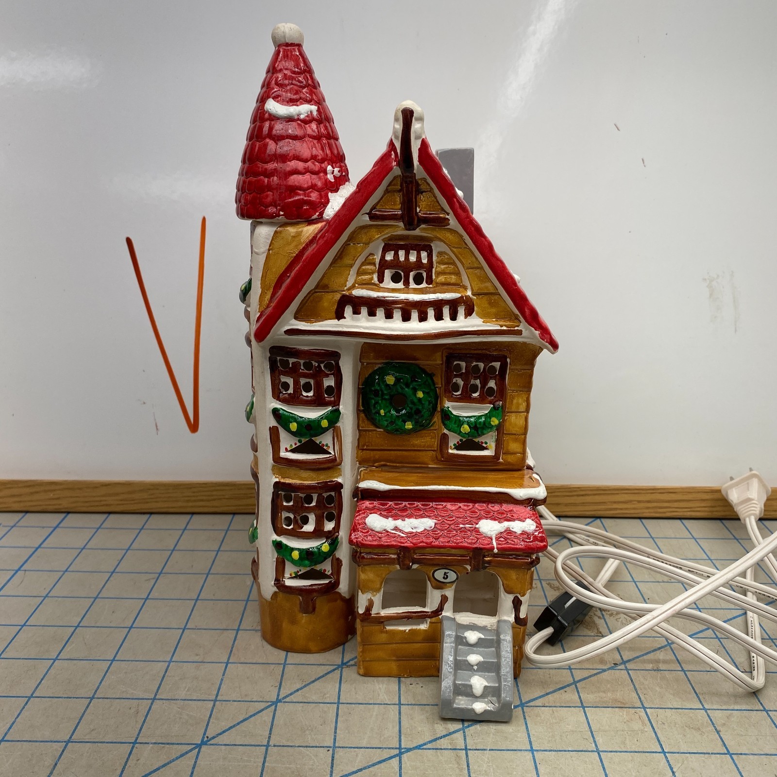 Vintage Department 56 1982 Snow House Village Victorian House No box