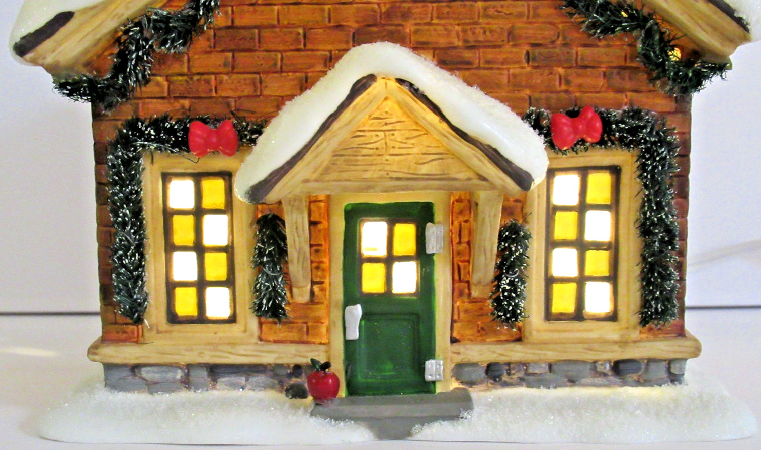 DEPT 56 / SIMPLE TRADITIONS: PINE ISLES “WOODLAND GROVE SCHOOL” (2003)~ RARE !!