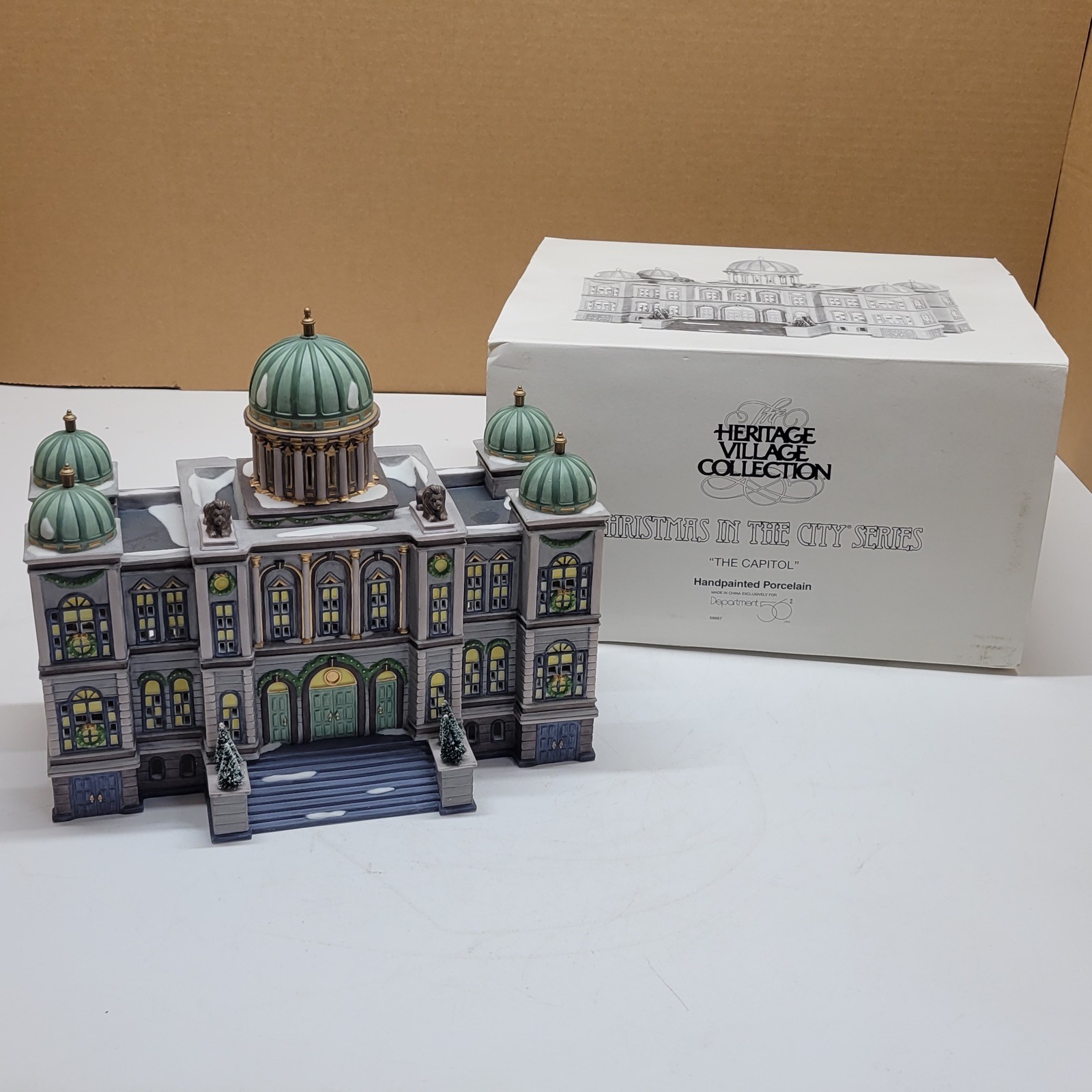 Department 56 Christmas in the City Series The Capitol 1997 #58887