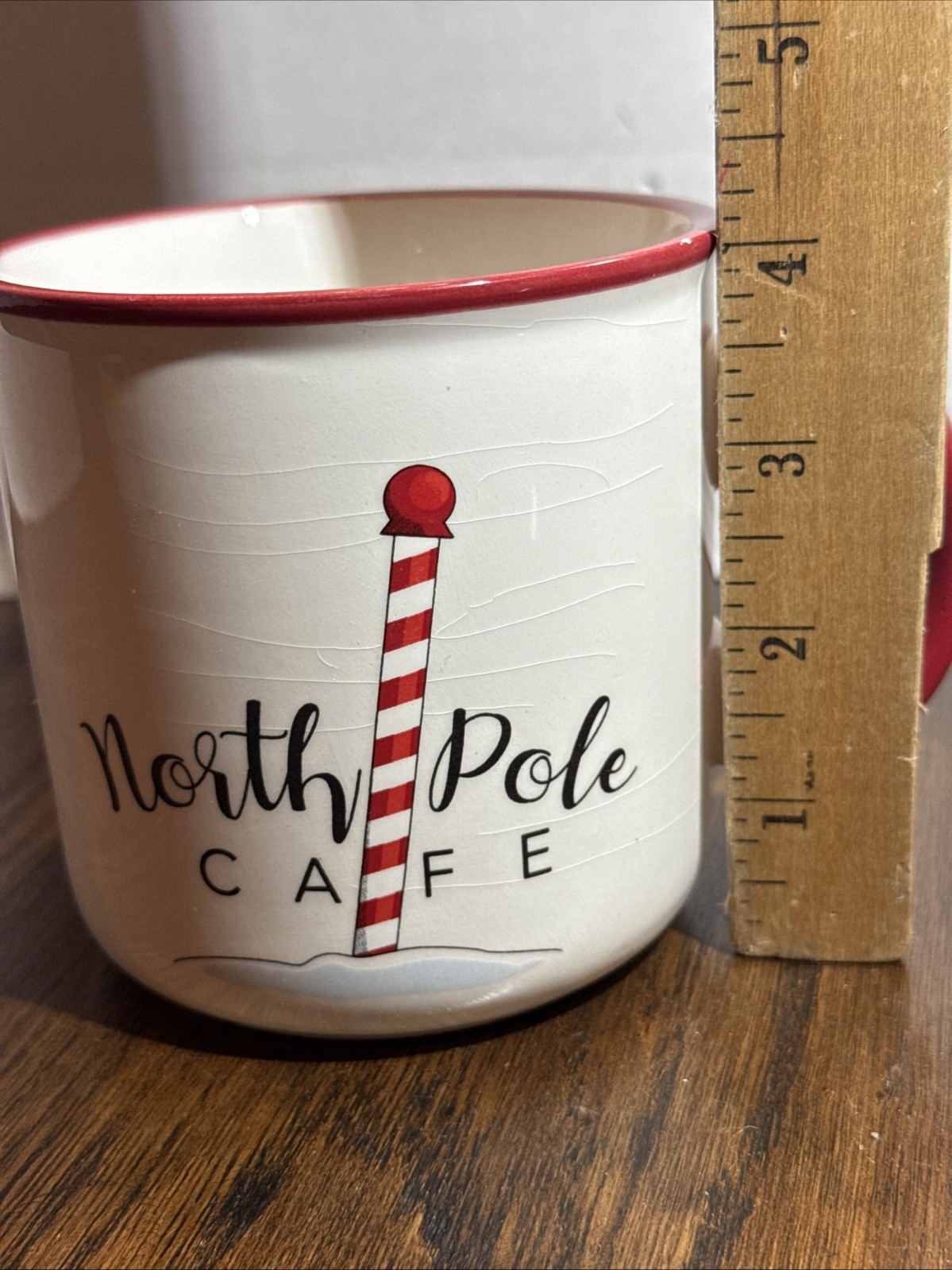 Ceramic Mug Teleflora gift North Pole Cafe Holiday Christmas