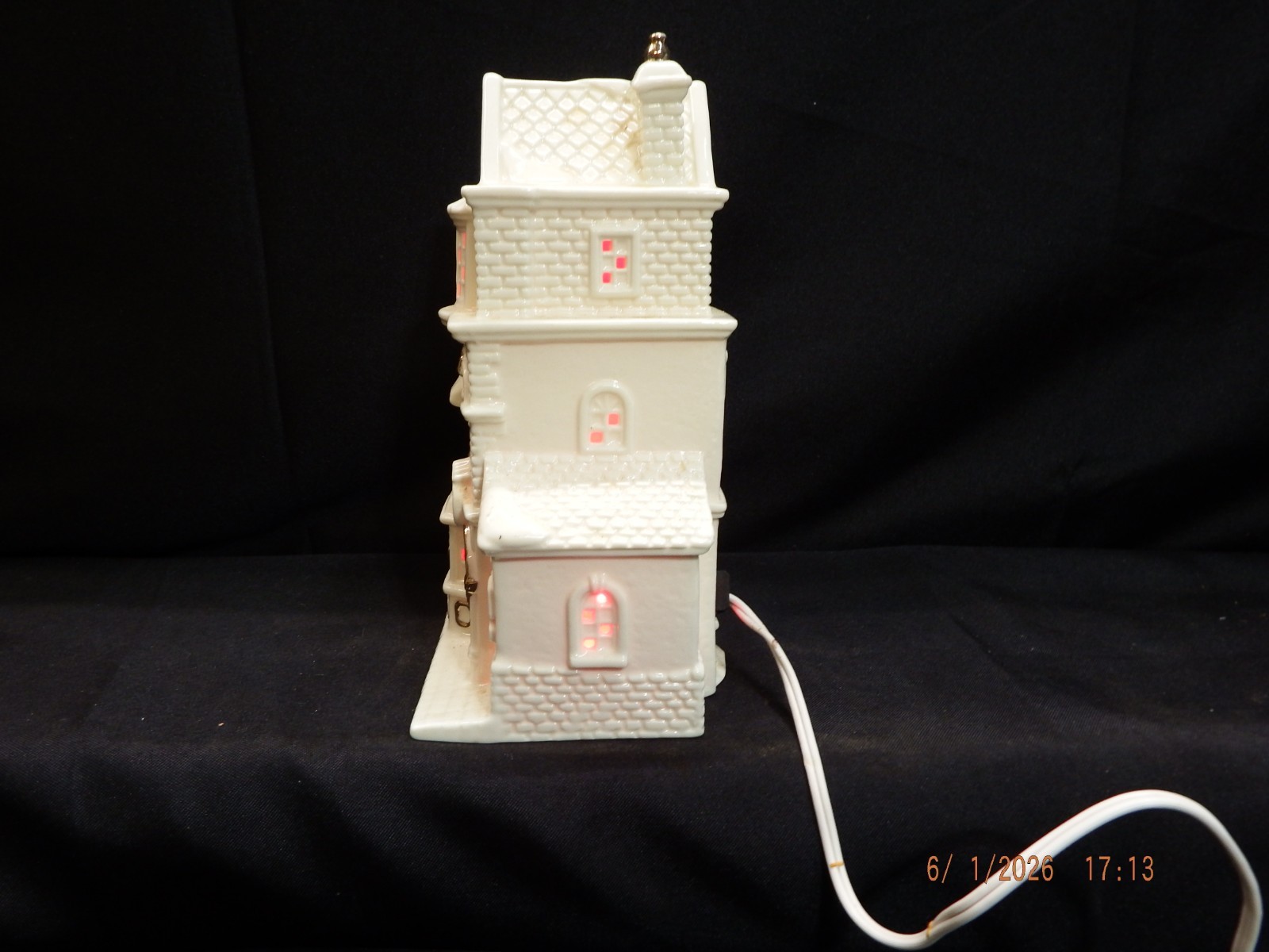 Timeless Inspirations Radiance Collection 9″ Christmas Village Church-C388