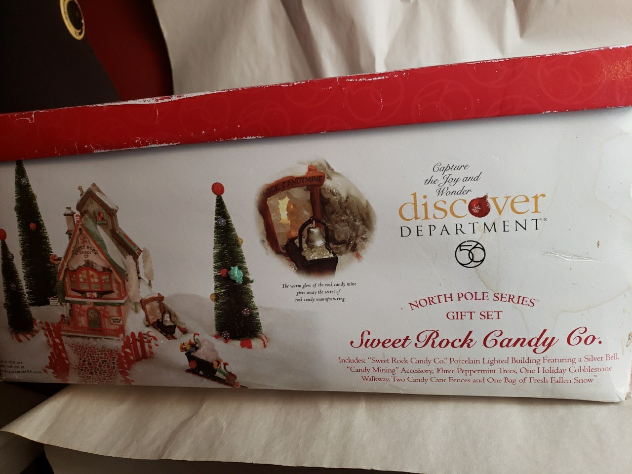 Department 56 North Pole Series Gift Set “Sweet Rock Candy Co” 56725 Retired