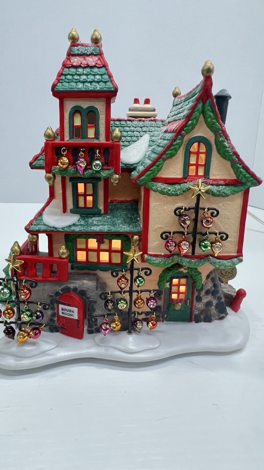 Dept 56 North Pole Series “Glass Ornament Works” 56396 Retired 1997 Excellent !