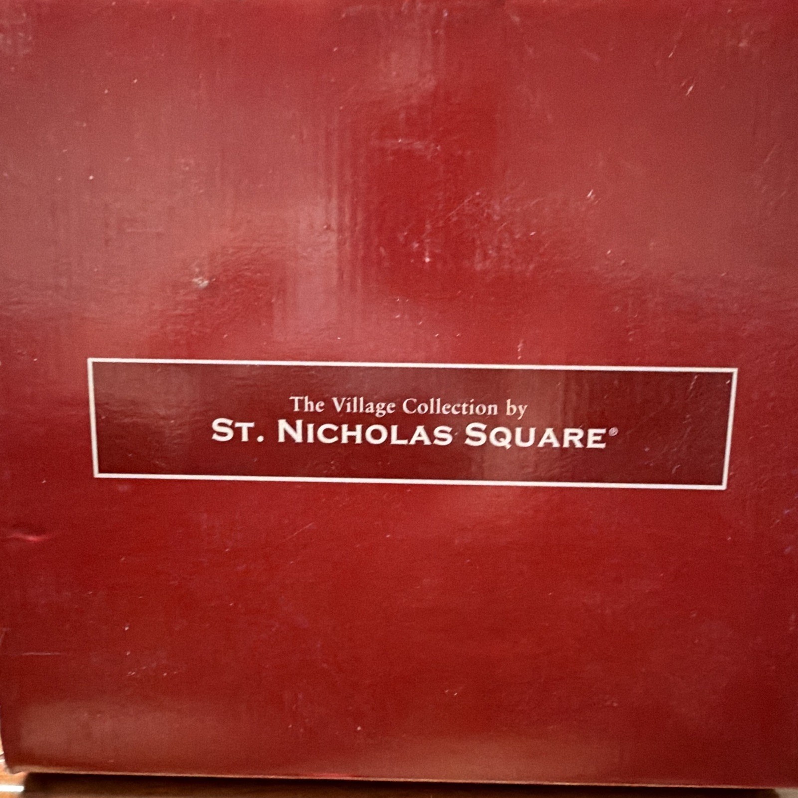 St. Nicholas Square Village Collection Ski Chalet Illuminated Boxed 2007