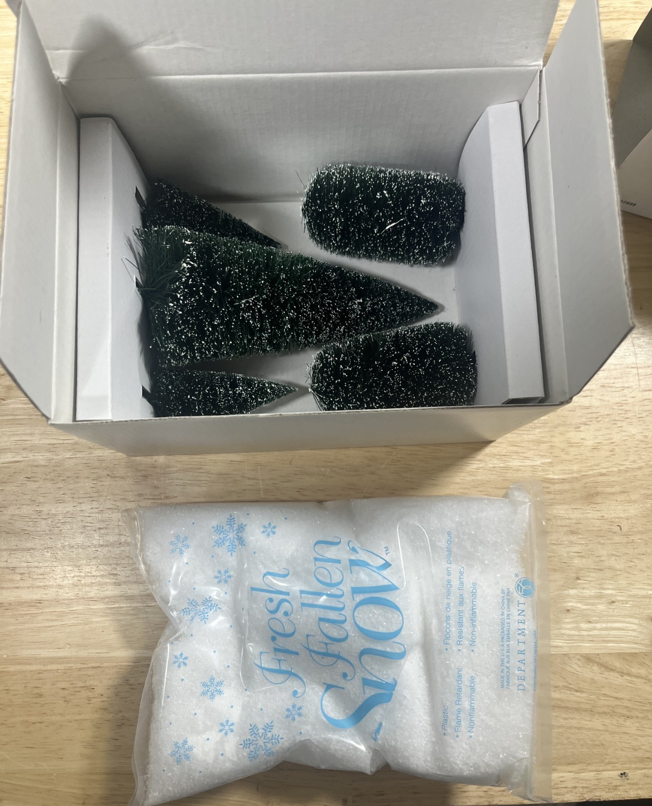 Department 56 – Village Accessories Trees Snow Landscape Starter Set – 56.52898