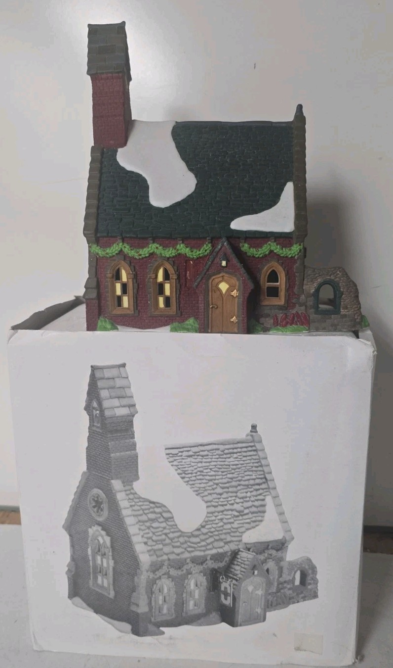 Dept 56 Dickens’ Village Dudden Cross Church #58343 from 1995 – #2