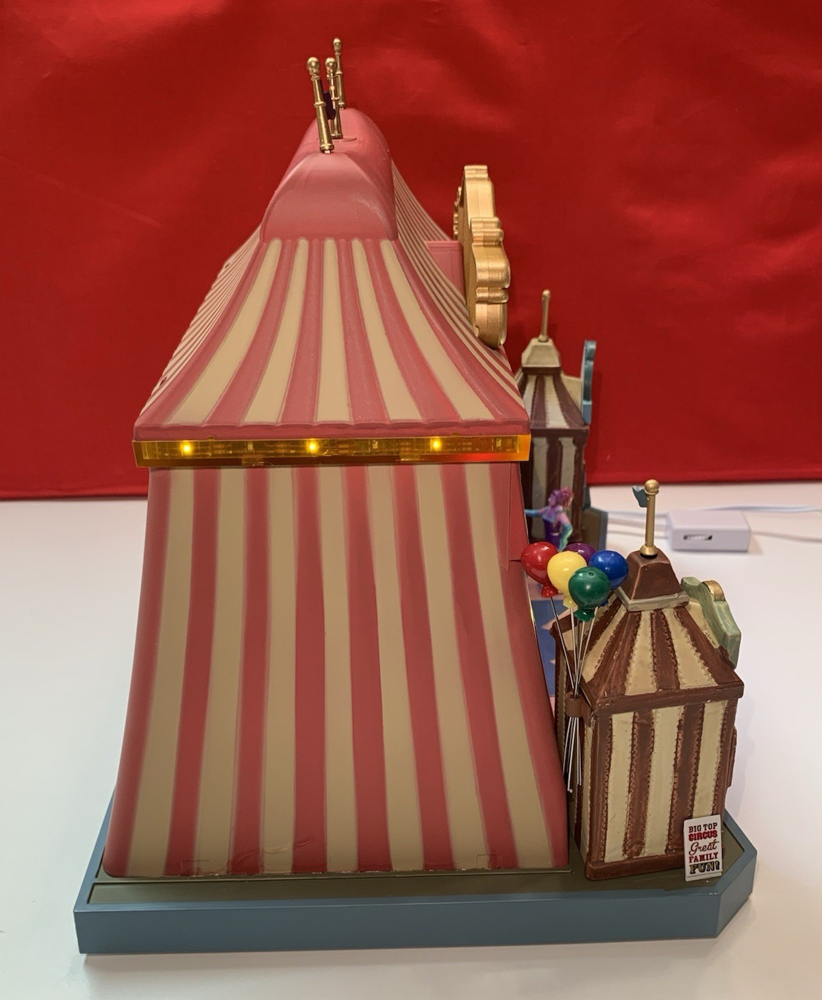 Lemax Berry Brothers Big Top Circus 55918 Sights & Sounds Light Up Animated READ