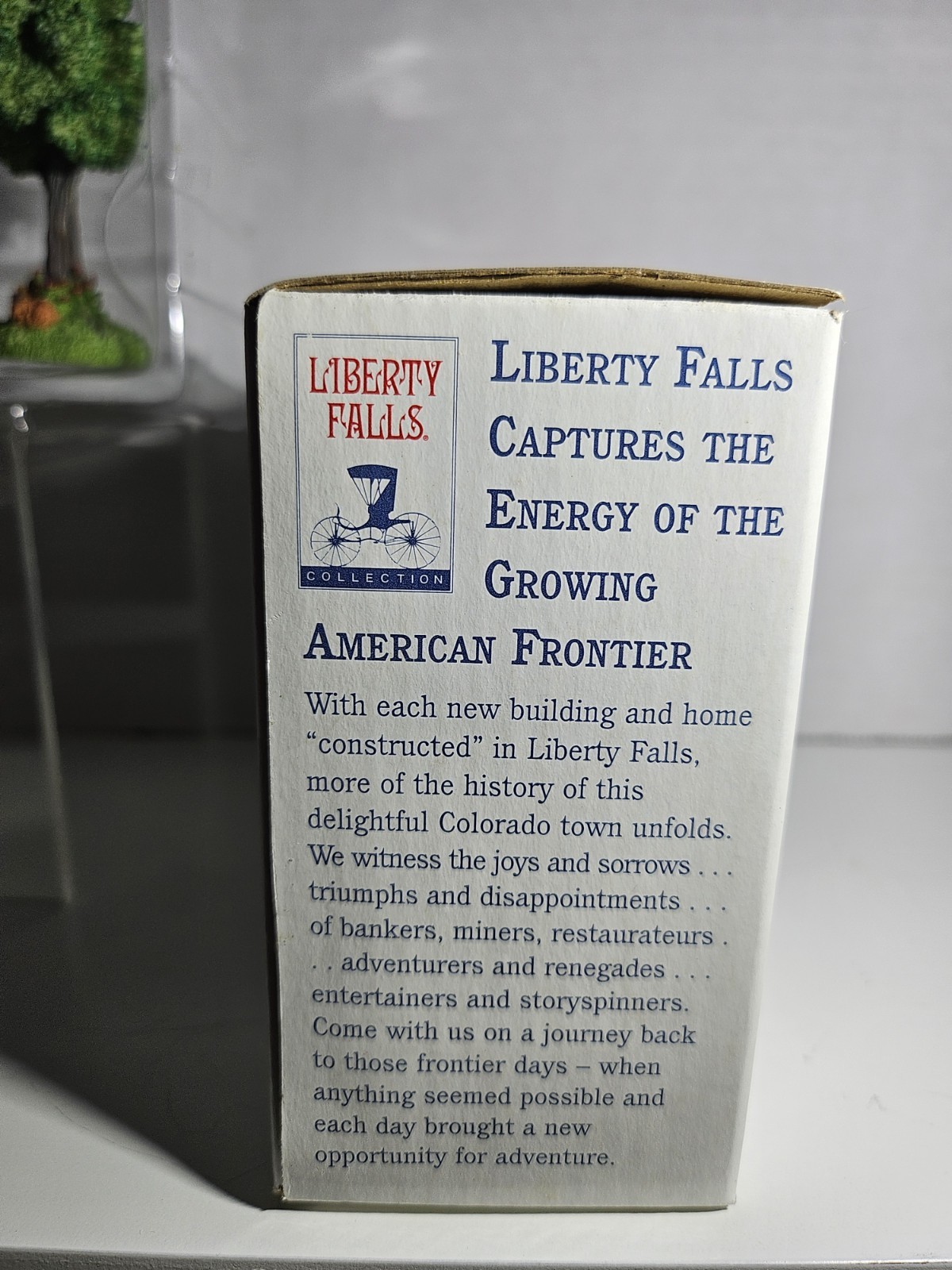 Liberty Falls Maple Trees Set of 3 AH272 Vintage 2002 Americana Village Boxed