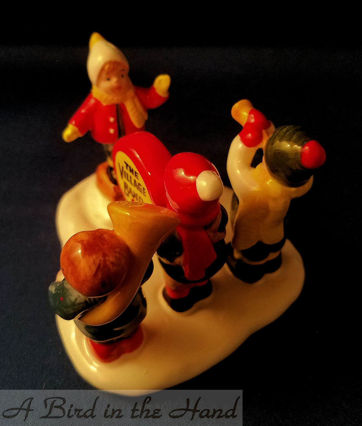 Dept 56 CHILDREN IN THE BAND, Snow Village, RARE, New in Box, #5104-7