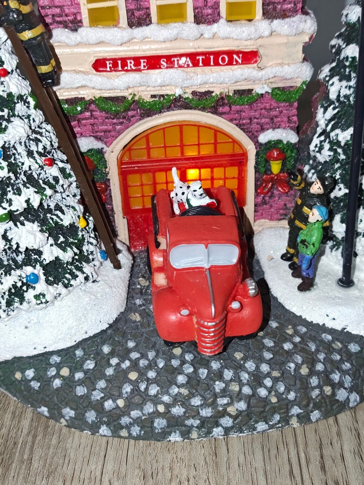 Org Vintage Thomas Kinkade Painter of Life A first Responder’s Christmas