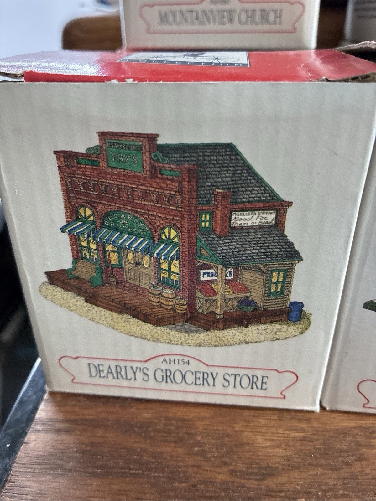 Liberty Falls Americana Collection 3 Mini Village Cottages Barber Shop Grocery +