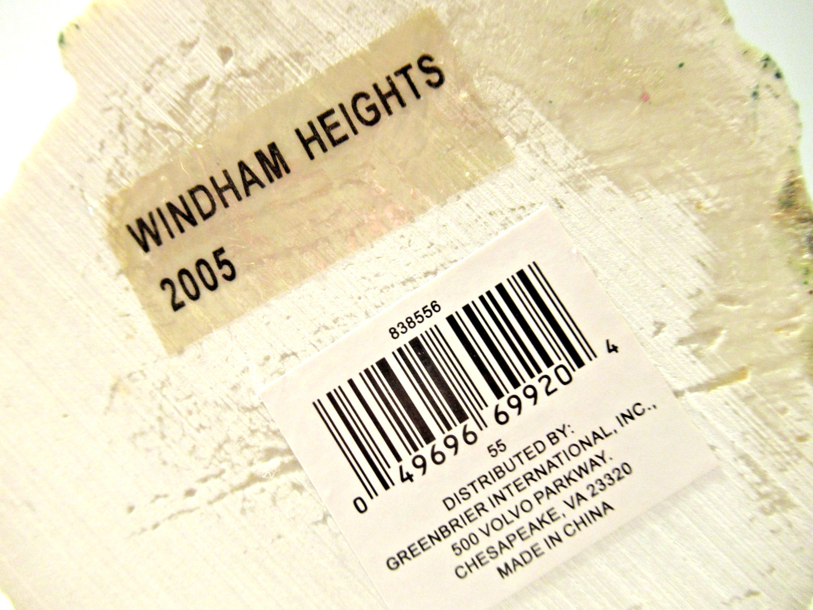 COBBLESTONE CORNERS “WINDHAM HEIGHTS: DECORATING THE CHRISTMAS TREE” ~ RARE !!!