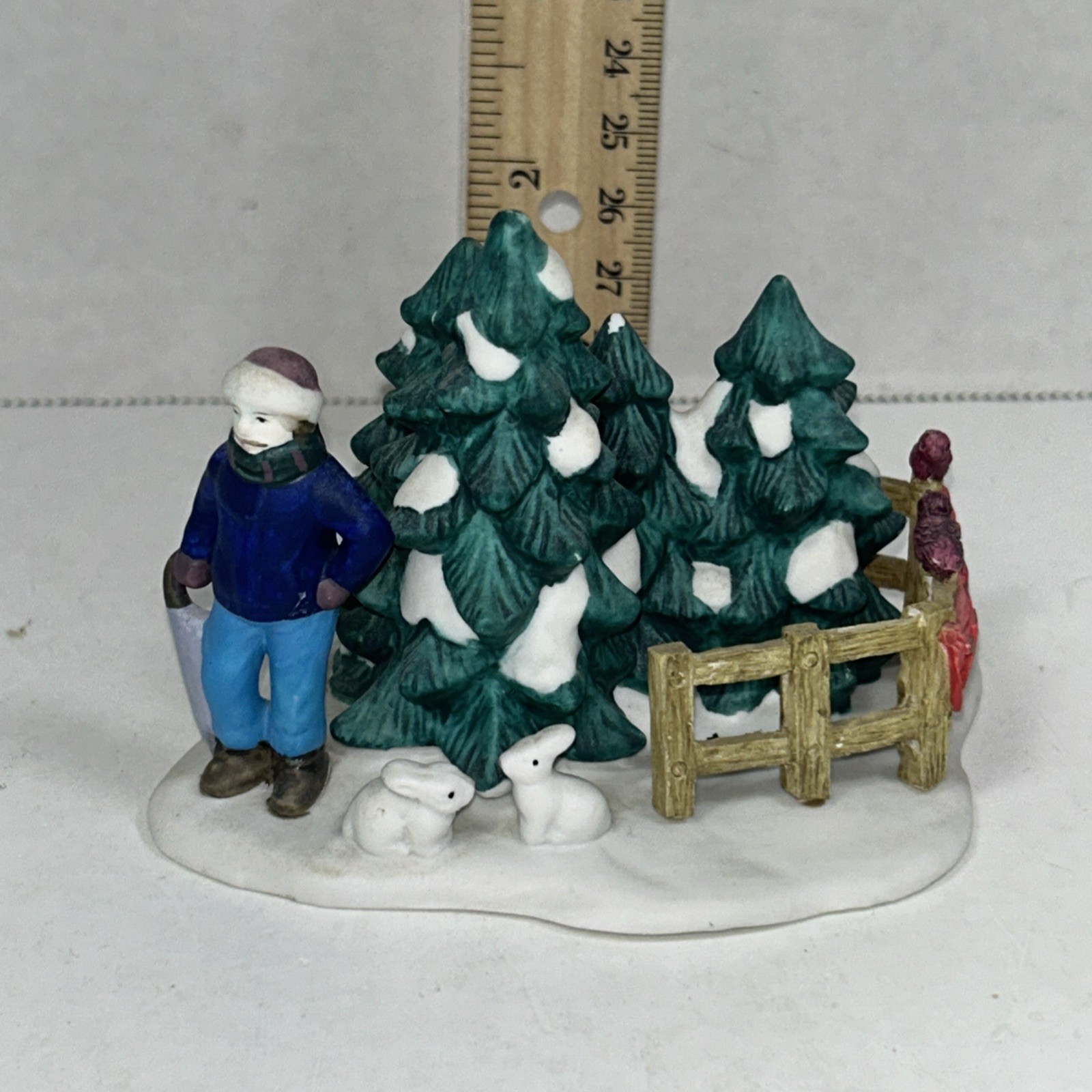 Hershey’s Holiday Village Tree Lot Figurine Accessory 2001