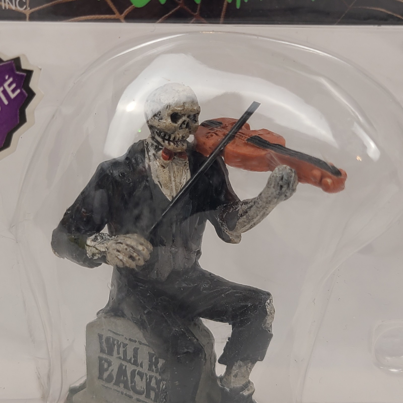 Lemax Spooky Town Serenading The Dead Violin Figurine 82575 Halloween Decor 2018