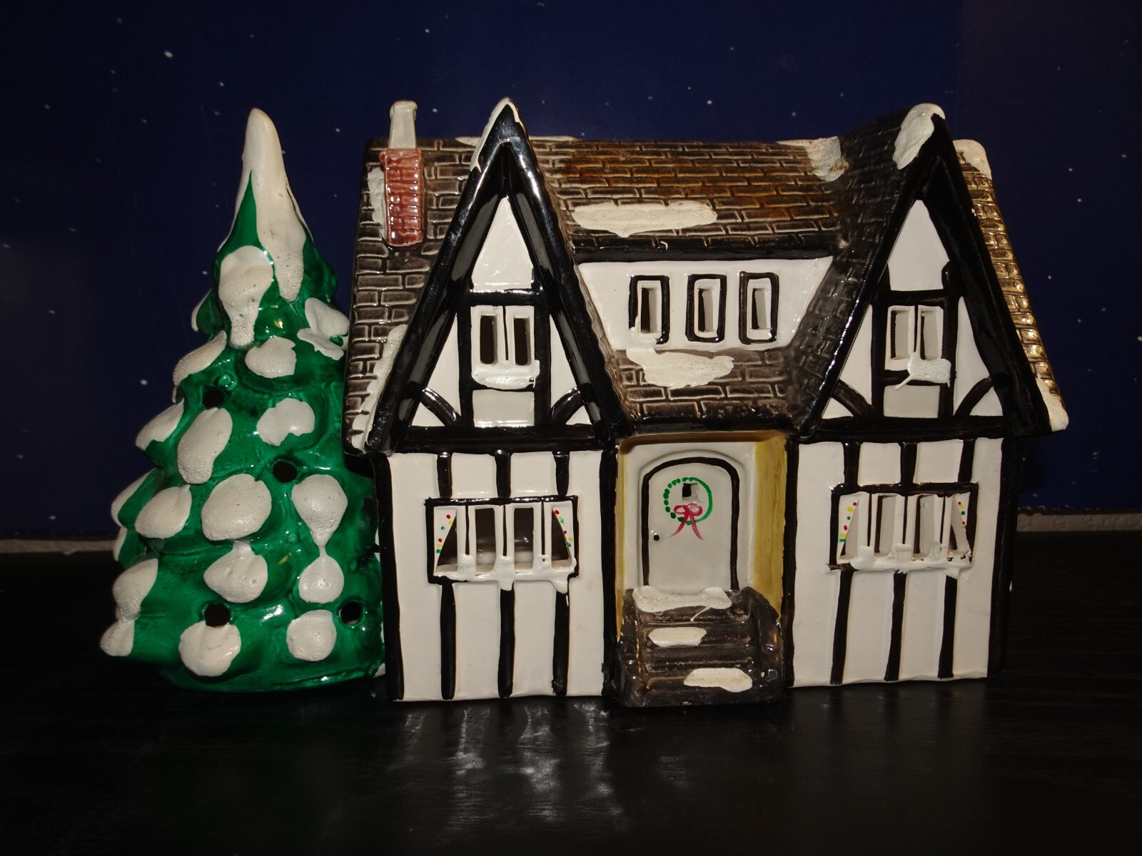 DEPT 56 OSV Stratford House 50075 1984 w/LIGHT VGUC IOB