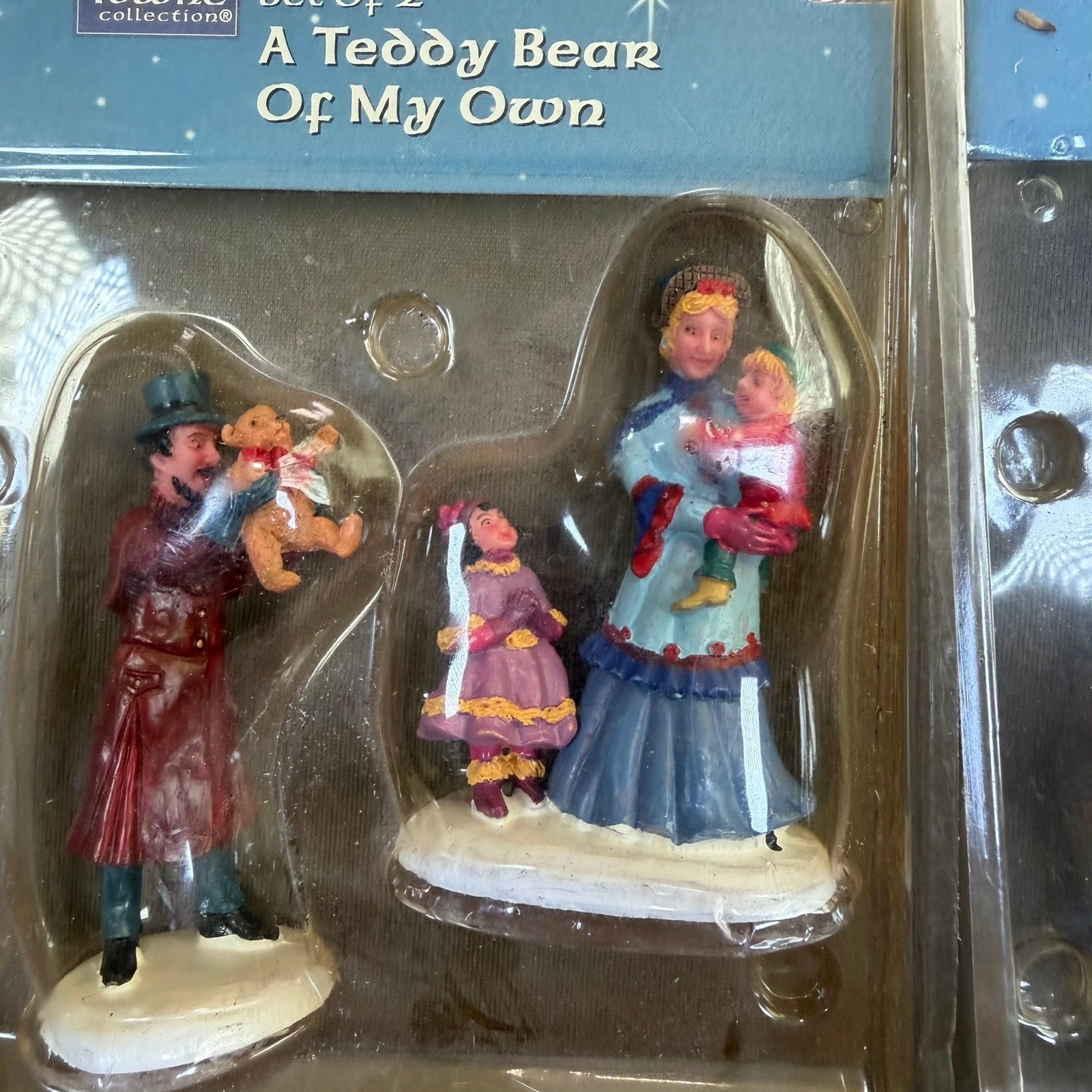 Carole Towne Christmas Village Figurines OS Multicolor Victorian Holiday Decor