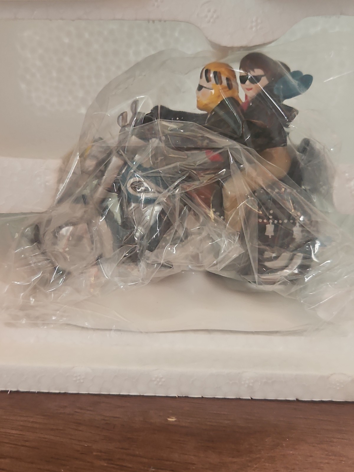 Dept Department 56 Snow Village Two For The Road Harley Davidson Figure 54939