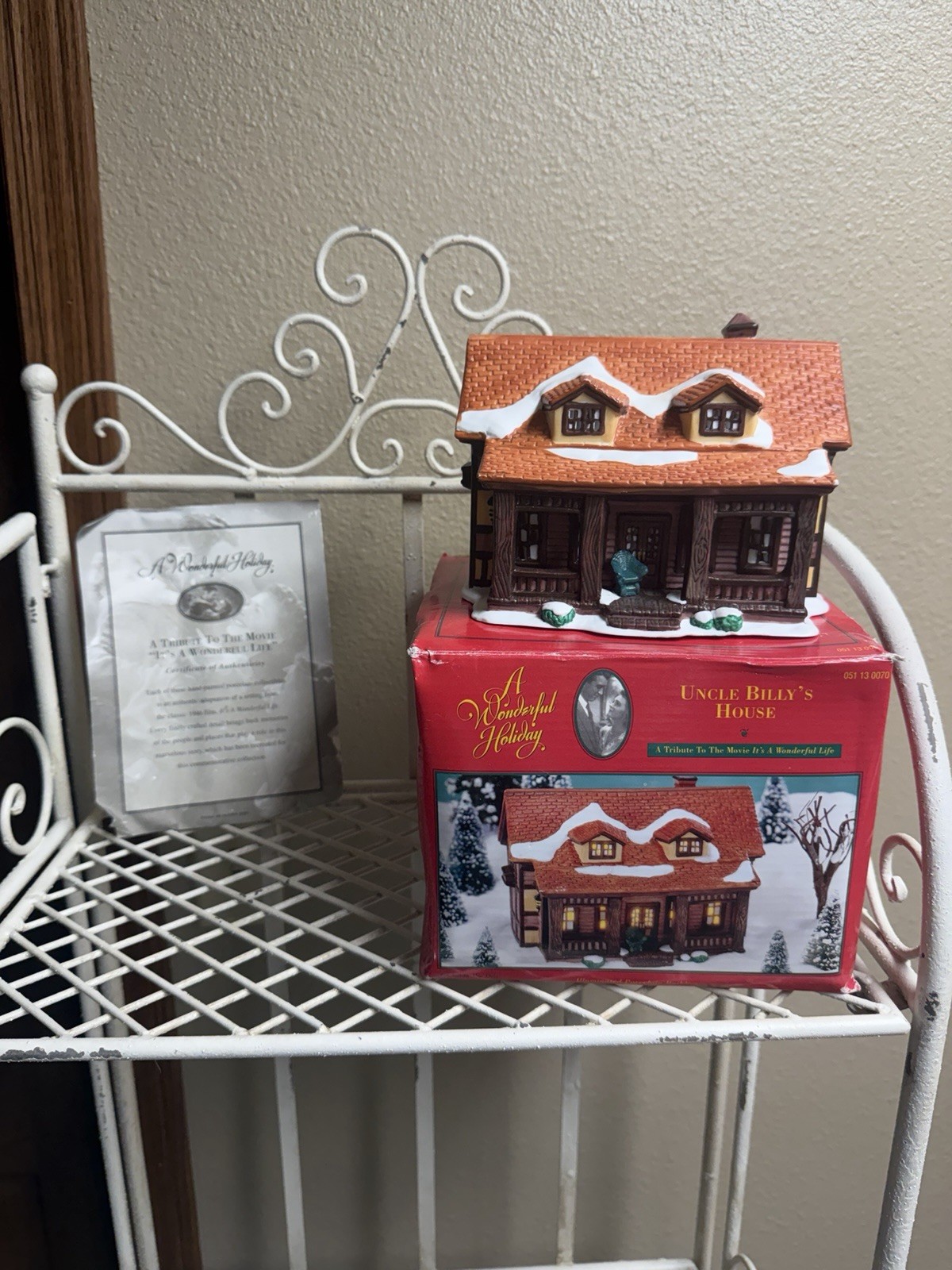 It’s a Wonderful Life Holiday Village 1998 – Uncle Billy’s House Bedford Falls