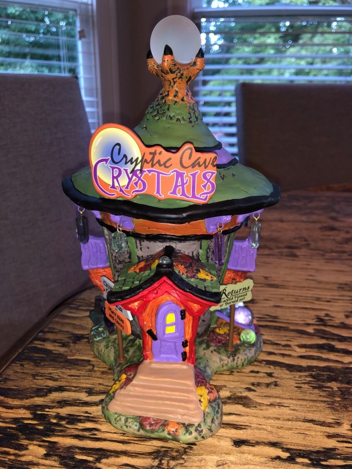 Dept 56 A CRYPTIC CAVE MYSTIC Halloween Village 6007648 New 2021 Crystals Witch