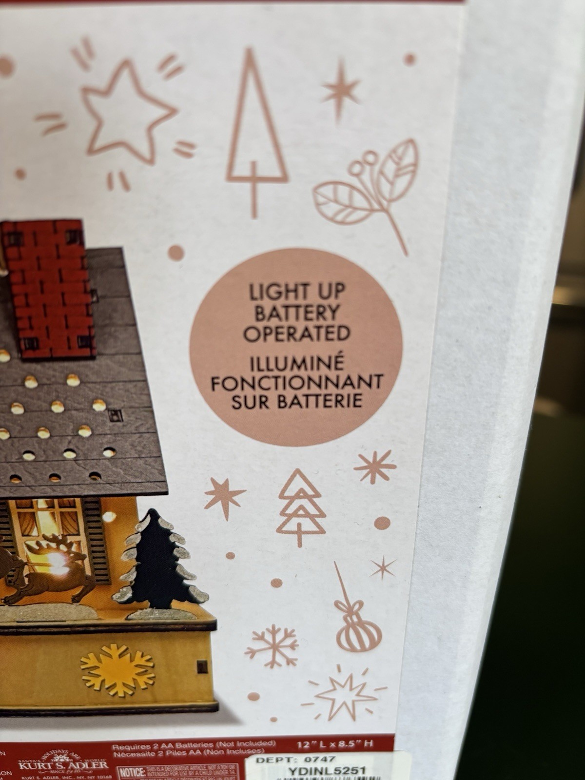 National Lampoon’s Christmas Vacation LED Lighted House Kurt Adler 2025