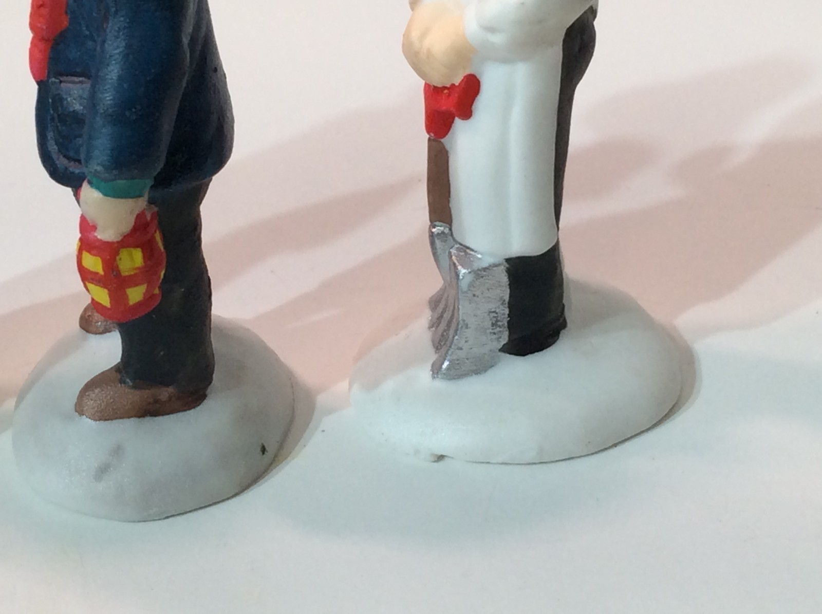 A Wonderful Holiday Christmas Village, Three Men Figurines, no packaging