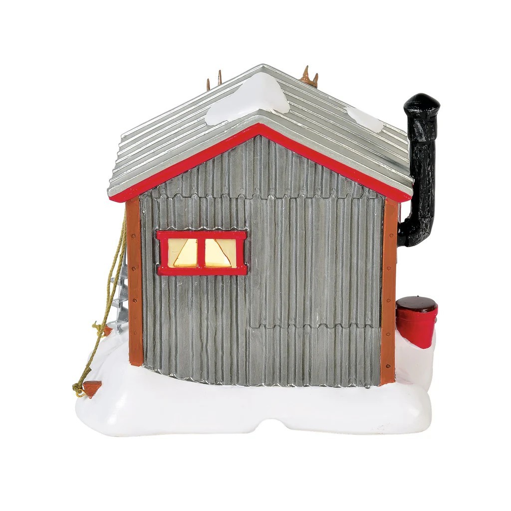 Dept 56 Snow Village, Buck’s Fish Shack 6000640 Ltd. Edition RET NEW – FREE SHIP