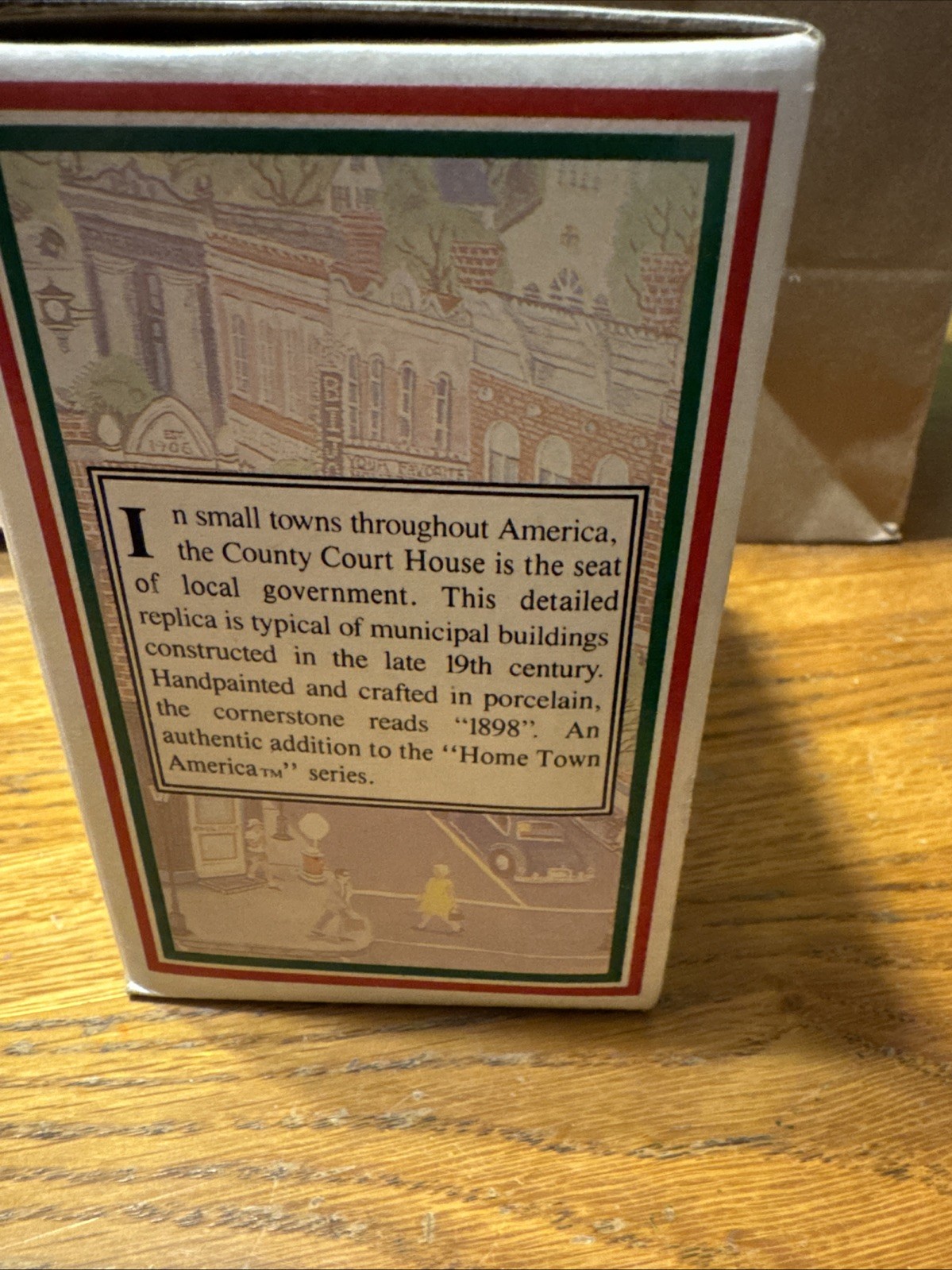 Original Home Town America Collection The County Court House Qty 1