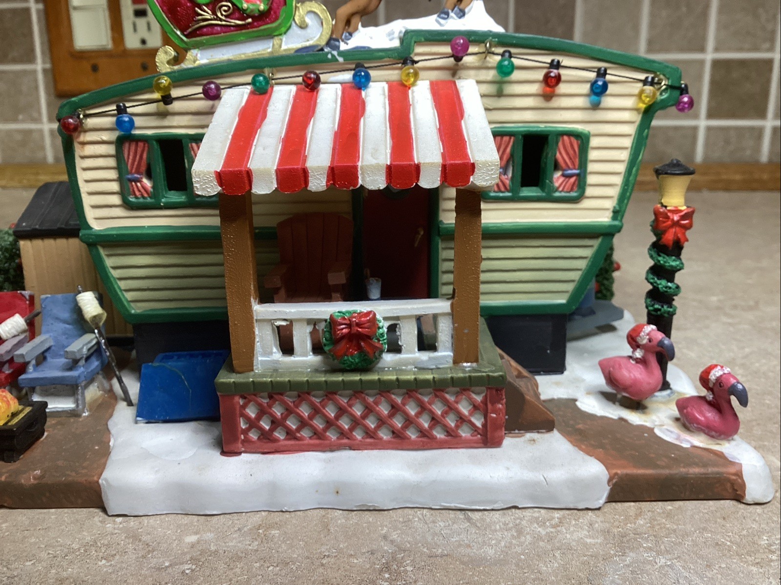 Lemax Coventry Cove “Leisure Time” Lighted Building- Box And Light Cord- EUC