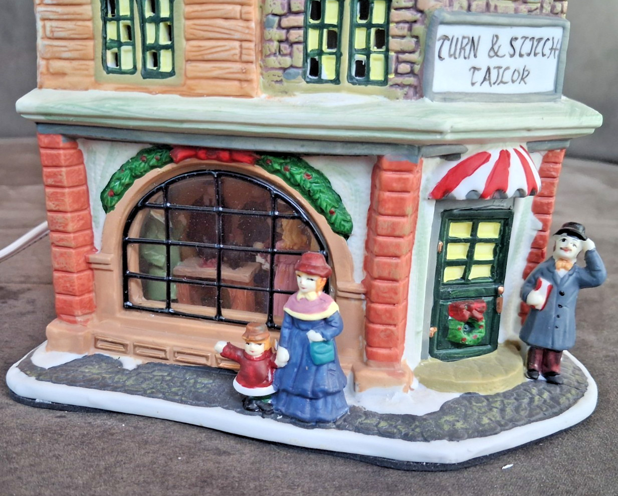 Santa’s Workbench Collection 2000 Turn & Stitch Tailor Shop Interior View