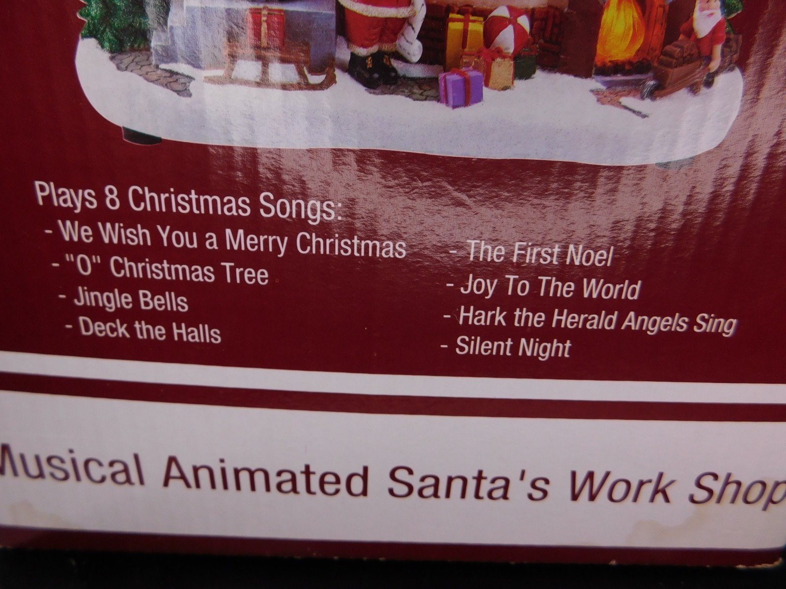 Enchanted Forest Musical Animated Workshop Christmas Holiday Display