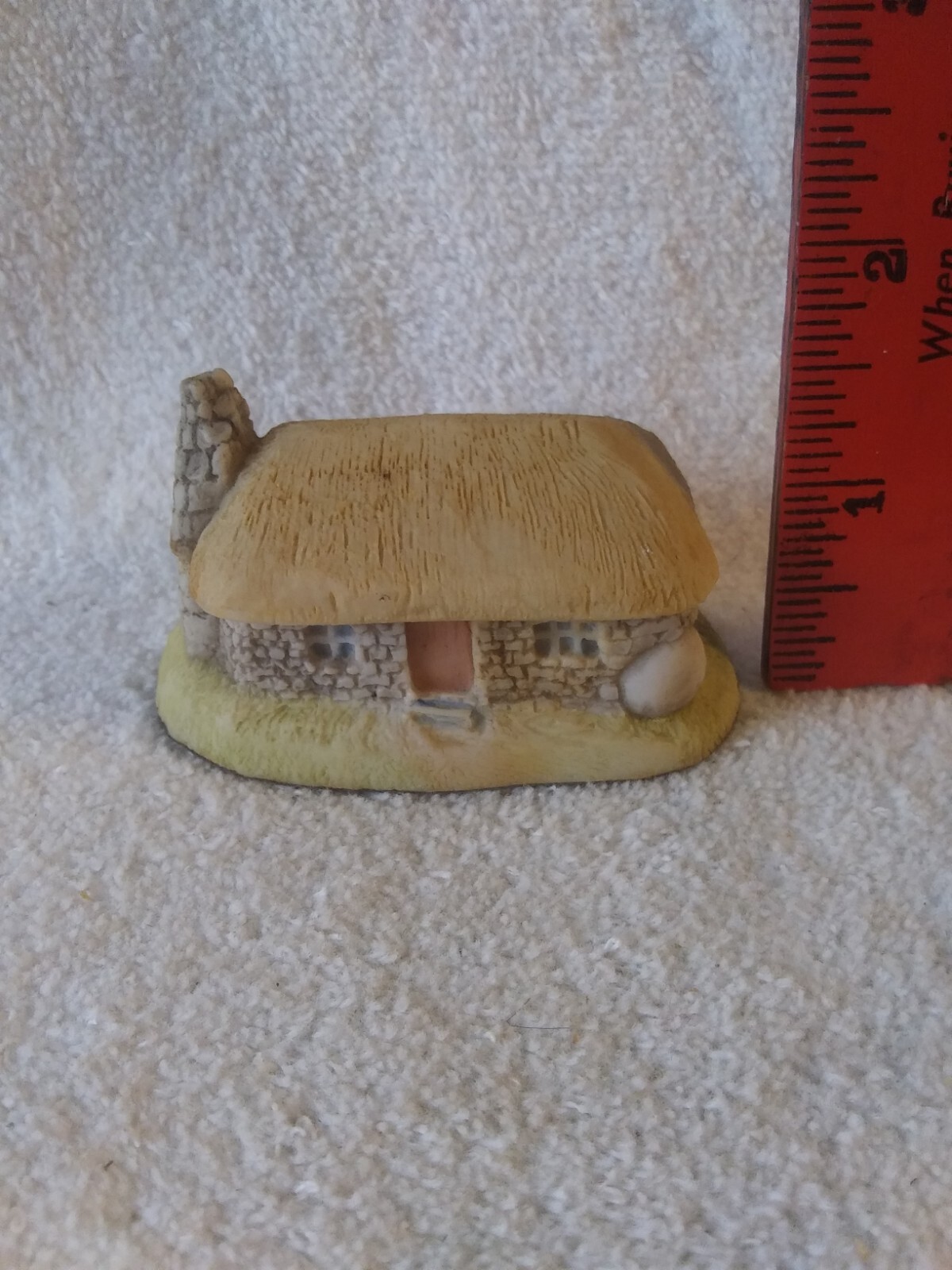 The Village Collection Trinket Box UK Cottage House W/ Removable Roof Lid 