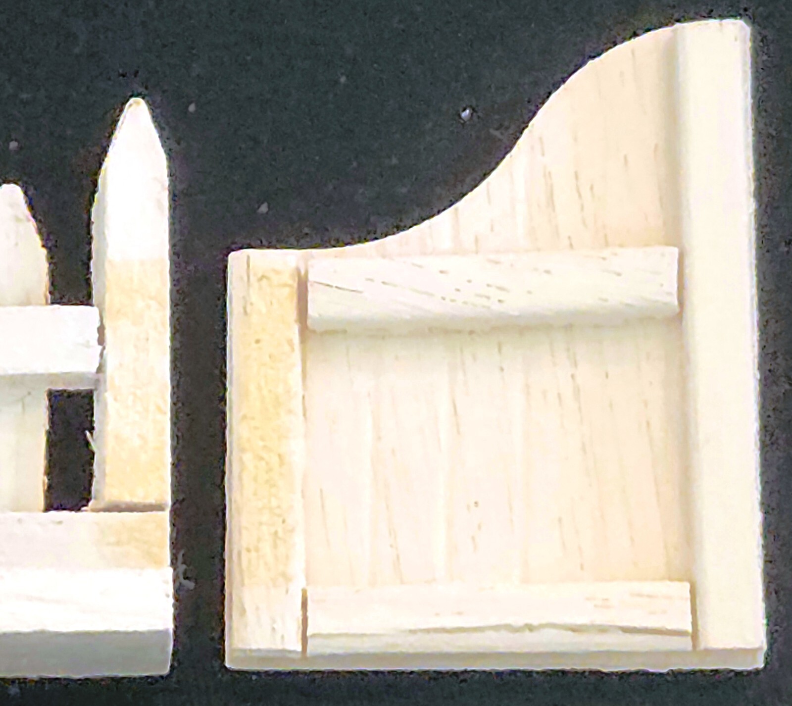 Lemax WOODEN PICKET FENCE WITH SWING DOOR swinging gate Christmas Village READ
