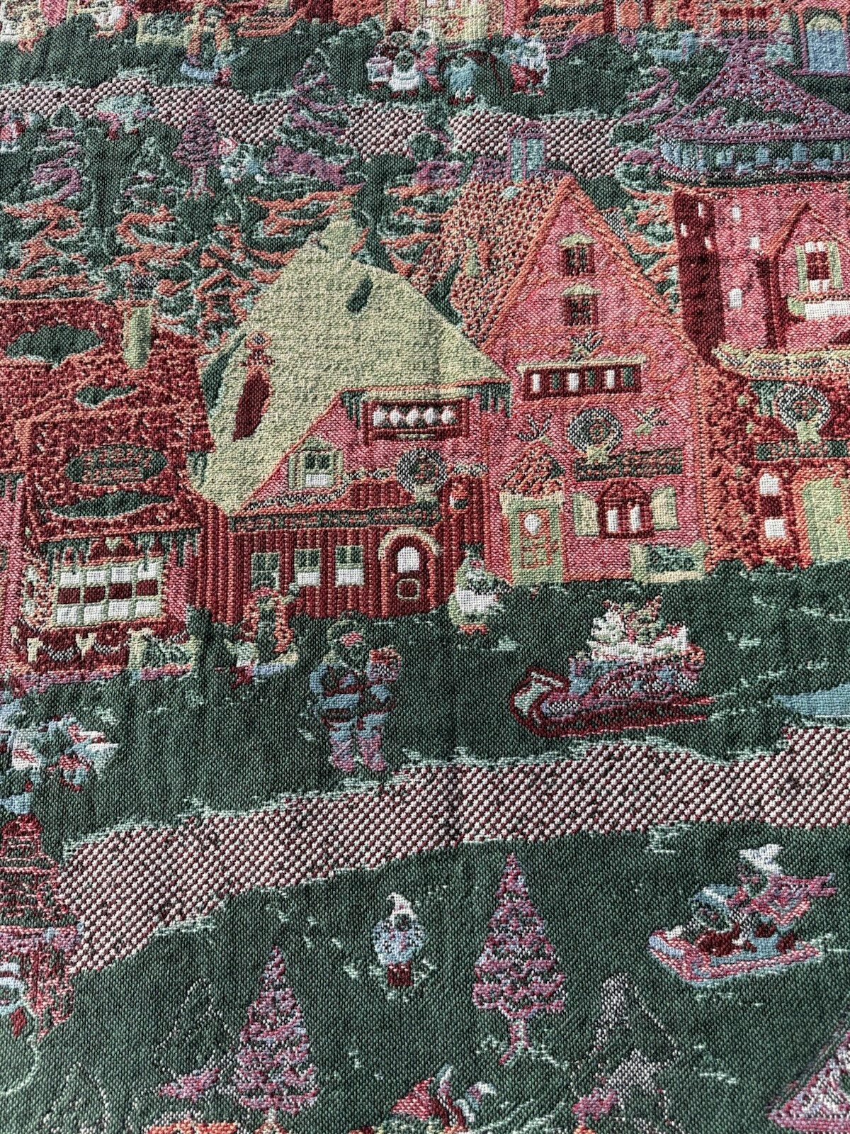 Vintage Christmas Throw
