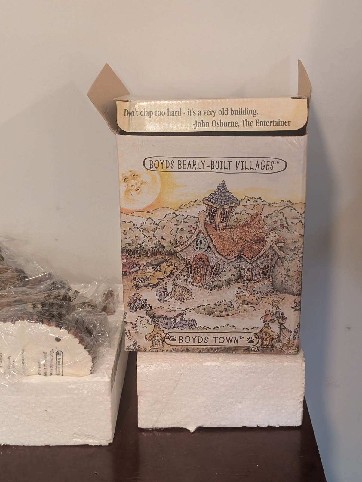 Boyds Bearly-Built Villages Boyds Town Village Cottage House Limited Boxed