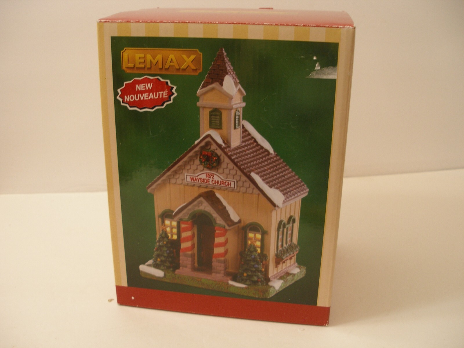 LEMAX VILLAGE “WAYSIDE CHURCH” LIGHTED BUILDING COVENTRY COVE