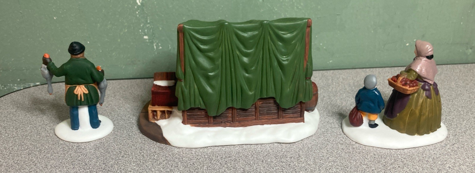 Dept 56 Heritage Village “Poultry Market” Set of 3 Birds #55590 Vintage